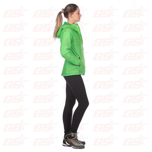 Custom wholesale shiny puffer jackets women tops fashionable - Product Image 4
