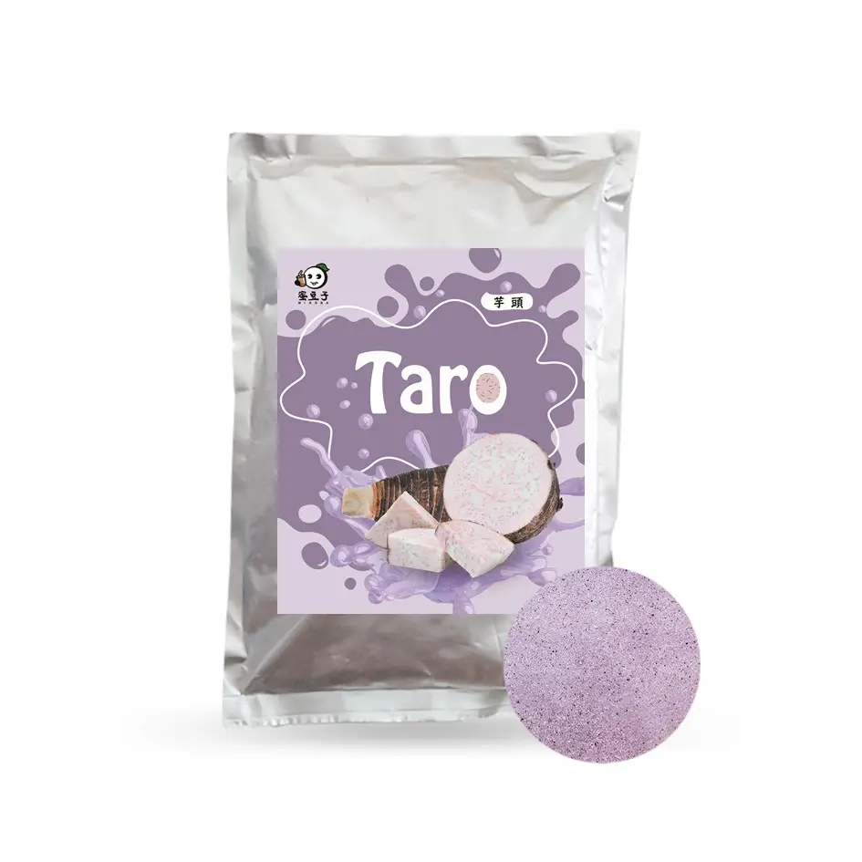 Taiwan Instant Taro Aromatisiertes Milch tee pulver
