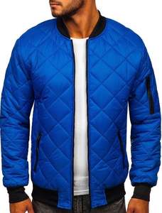 Chaqueta Bomber de invierno personalizable de la mejor calidad para adultos, moda informal para exteriores con cuello levantado, estilo callejero - Product Image 2