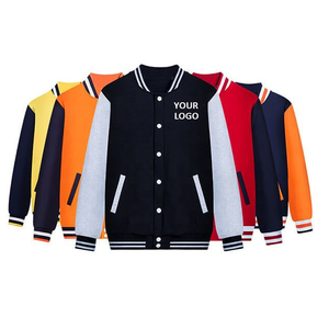 Chaqueta Universitaria de Invierno Bordada Personalizada, Chaquetas de Lana Casuales para Hombre con Impresión Digital - Product Image 6