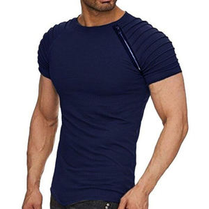 Oem personnalisé De Haute Qualité 210gsm 100% coton t-shirts pour hommes personnalisé T-shirt - Product Image 4