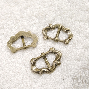 Latón de un solo pin para hebilla para bolsa de cinturón para diferentes correas de cuero hechas de material de cobre duradero - Product Image 3