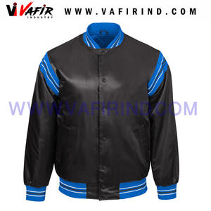 Chaqueta Bomber Bordada de Punto de Satén Chaqueta de Invierno de Talla Grande con Relleno de Algodón Transpirable y Cómodo - Product Image 5