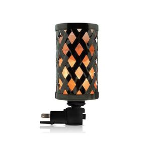 Porte-lampe murale à sel avec motifs pointus entreprises roses - Product Image 2