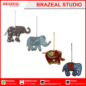 Ornements de poupée de Noël faits à la main Elf Tomte Navidad Decor Peluche Gnome Santa Oem Personnalisé pour le tissu d'article de Noël - Product Image 2