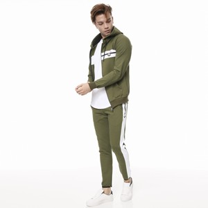 New Arrival Latest Design Cheap Custom Gym Slim Fit Plain Tracksuit Winter Sport Men's Track Suits Wholesale - Product Image 3