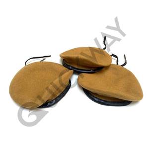 Venta al por mayor 100% de lana Ceremonial Boina Gorros Cómodos Uso al aire libre Poliéster Boina Sombreros Baratos Ceremonial Boina Sombreros - Product Image 3