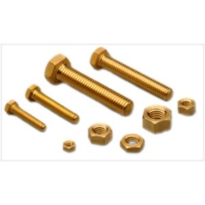 Tuercas de latón genuino de alta calidad, pernos de la India, precisión, M. M Internacional - Product Image 3