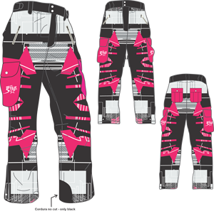 Pantalones Cargo impermeables para hombre y mujer, ropa para deportes al aire libre, senderismo, esquí, al por mayor - Product Image 4