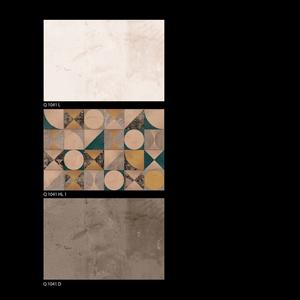 Carreaux muraux en porcelaine céramique spéciale décoration pour hôtel 30x45cm - Product Image 1