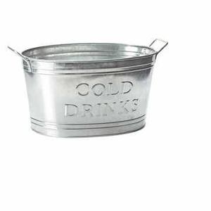 GALVANIZED DEEP OVAL <b>TUB</b> MODERN GALVANIZED METAL ION DEEP OVAL <b>TUB</b> GARDEN DECORATIVE GALVANIZED DEEP <b>TUB</b> PLANTER - Product Image 5