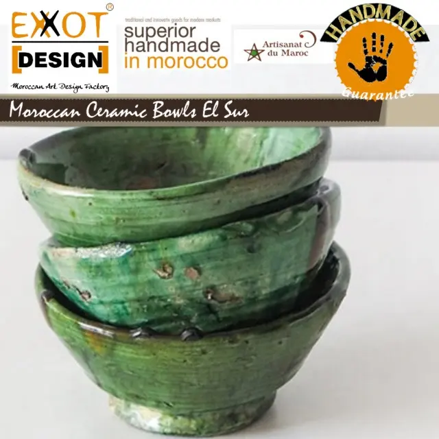 Moroccan ceramics 100% handwork Bowls directly from manufacturer