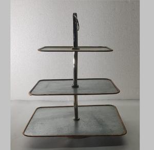 แท่นวางเค้กโลหะชุบสังกะสีทรงกลมสองชั้นอุปกรณ์ครัวใช้ตกแต่งเป็นมิตรกับสิ่งแวดล้อมเครื่องมือทำเค้กขึ้นรูปขายดีสำหรับการอบ - Product Image 6