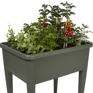 Cama de jardín elevada de vinilo, barata, macetero, casa verde - Product Image 3