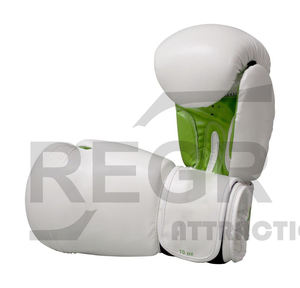 Guantes de boxeo profesionales MMA, Logo personalizado, cuero PU, Deportivos - Product Image 2