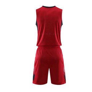 Uniforme de baloncesto de hombre transpirable cómodo de alta calidad de tendencia Opción de talla grande en Affordab - Product Image 3