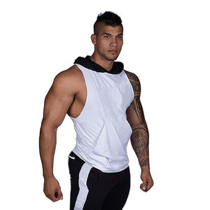 Sudaderas con capucha de gimnasio para hombre con logotipo personalizado del fabricante de Pakistán, técnica lavada de verano de talla grande, tejido sólido antiarrugas - Product Image 1