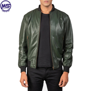 Blousons aviateur légers pour hommes pour la course en plein air respirants et élégants avec col montant - Product Image 2