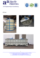 Bacs de galvanoplastie automatiques AKTIFPAK (PP/PVC/HDPE/ECTFE/FRP) à longue durée de vie