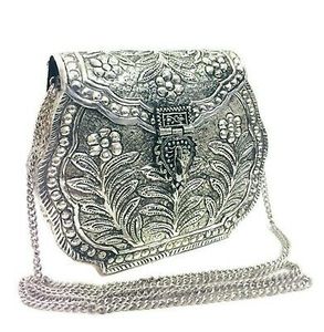 ที่กำหนดเองทำด้วยมือขัดสูงที่สวยงามที่กำหนดเองแม่ของมุกกระเป๋าถือแฟชั่นสำหรับผู้หญิงจากอินเดีย, - Product Image 3