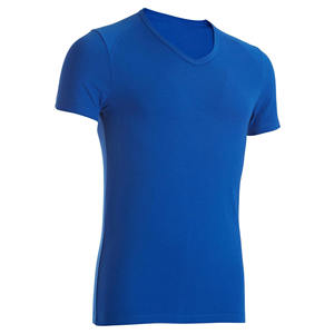 Nouvelle couleur bleue à manches courtes orientée vers l'exportation t-shirt en gros belle à la mode Cool bon lavable élégant pour les hommes du Bangladesh - Product Image 3