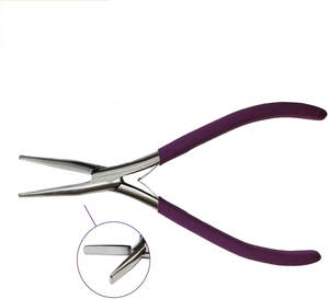 Outils professionnels de pince d'extension de cheveux d'étanchéité de surface plane ruban en acier écologique de pince d'extension de cheveux professionnelle - Product Image 5