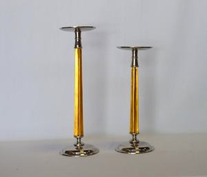 Vantage Bougeoir de luxe moderne fantaisie martelé pièce maîtresse de support pour la décoration de mariage bougeoir Offre Spéciale moderne mini - Product Image 5