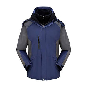 Chaqueta deportiva cortavientos unisex OEM al por mayor para hombre logotipo personalizado con capucha en varios colores cuello alto para invierno - Product Image 5