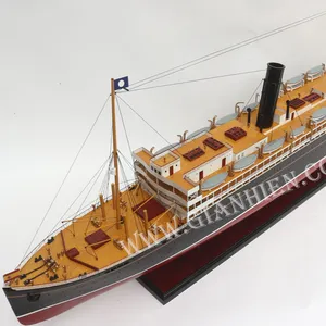 SS REINA vctoria-eugenia-modelo de crucero de madera, delineador de océano de madera, versión de detalle