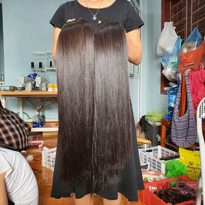 VIET NAM CHEVEUX HUMAINS REMY CHEVEUX SOYEUX DROIT 4 "->40" SLING, LISSE, DOUX - Product Image 1