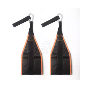 Correas Abdominales Deportivas y de Fitness Misha Mejoradas, Unisex, de Doble Fila, con Orificios de 13 mm, Material de Neopreno Duradero y Ajustable - Product Image 3