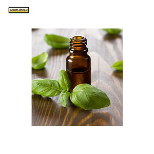 Huile essentielle de basilic de qualité supérieure pour diffuseurs, fabrication de savon, fabrication de bougies et soins de la peau, prix d'usine en gros, huiles essentielles en vrac - Product Image 1