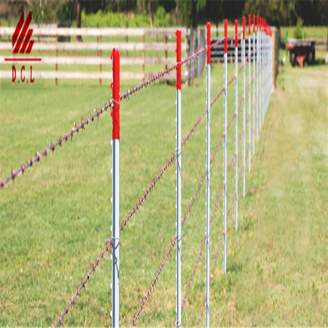 Studded 10 Ft Galvanized T Shape Post