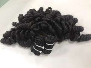 Mèches de cheveux vierges à racines naturelles, cheveux bruts non traités, tissage de chevelure malaisienne, crépus et bouclés - Product Image 4