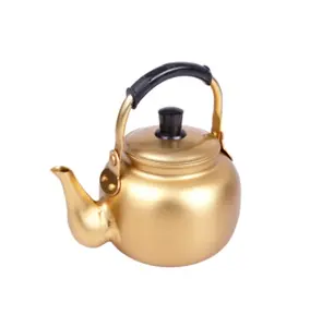 Amazon Best Selling Vintage Yellow Korean Traditional Kettle Korean Rice Wine Makgeolli Kettle 1L