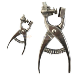 Vente en gros de pinces à tatouer pour lapins, moutons et chèvres en alliage d'aluminium réutilisables, ensembles de tatouage d'oreilles à 5 chiffres - Product Image 5