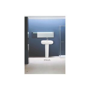 Soon Modern Indian Manufactured 9L Wash Basin Pedestal <b>for</b> Villa Bathroom Use - Product Image 1