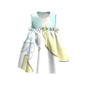 Robes mignonnes pour filles, vêtements pour enfants de 1 à 12 ans, Design 3D, personnalisé, collection