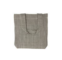 Sac fourre-tout en lin 100% naturel avec logo personnalisé, écologique, réutilisable, biodégradable, pour les courses, fait main, vente en gros NP, 200-300 g/m²