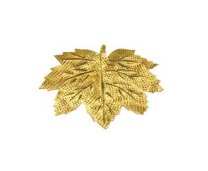 ใบไม้ทองประดับต้นคริสต์มาส,ของตกแต่งต้นคริสต์มาสโลหะคุณภาพสูง - Product Image 1