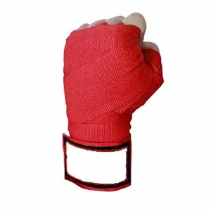 Benutzer definierte Gummiband Boxen, Boxen Hand wickel zum Verkauf Benutzer definierte weiche Qualität Hand wickel kohäsive Gaze Bandage elastisch