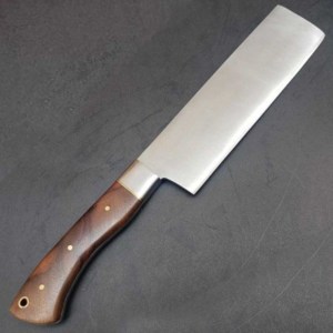 Juego de cuchillos de Chef de hoja fija mango de madera hecho a mano de acero inoxidable hecho a medida de fábrica Rose 5 uds cuchillo de caza para acampar al aire libre PK - Product Image 2
