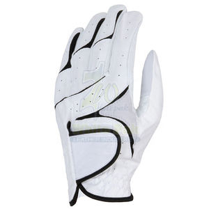 Guantes de golf de piel de oveja de color sólido de calidad superior personalizables Cuero de mano izquierda y derecha con logotipo personalizable - Product Image 5