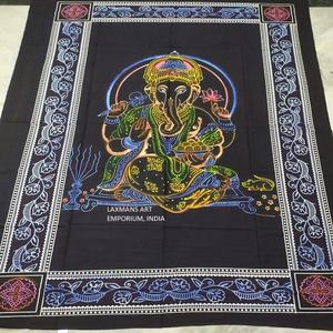 Sábanas y Tapices de Pared Tejidos 100% Algodón, Diseños Variados de la India, Patrones Impresos, Venta al Por Mayor - Product Image 3