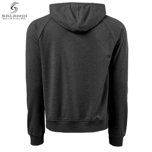 Sudadera con capucha ajustada para hombre, ropa de calle personalizada, con logotipo personalizado - Product Image 5