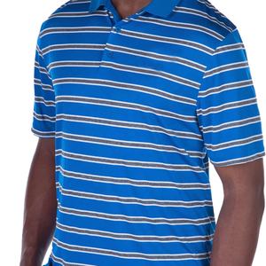 Camiseta elástica transpirable para hombre, Polo de manga corta con cuello a rayas de Color puro, de verano, nuevo diseño - Product Image 2
