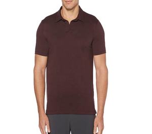 Polo de manga larga, camiseta personalizada, ropa de hombre de talla grande, color sólido, diseño de logotipo personalizado, servicio OEM, algodón y poliéster - Product Image 3