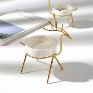 Bougeoir doré, décoration créative - Product Image 2