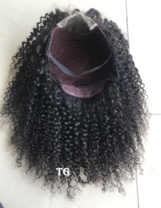 Raw Remy Brazilian Wholesale Cambodian 10A Grade Mink Raw Indian Virgin Kinky Curly Cuticle Aligned Bundle Human Hair Vendor <b>Wig</b> - Product Image 4