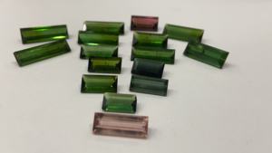 อัญมณีพลอยธรรมชาติพลอยทัวร์มาลีนผสมอัญมณีกึ่งมีค่า - Product Image 4